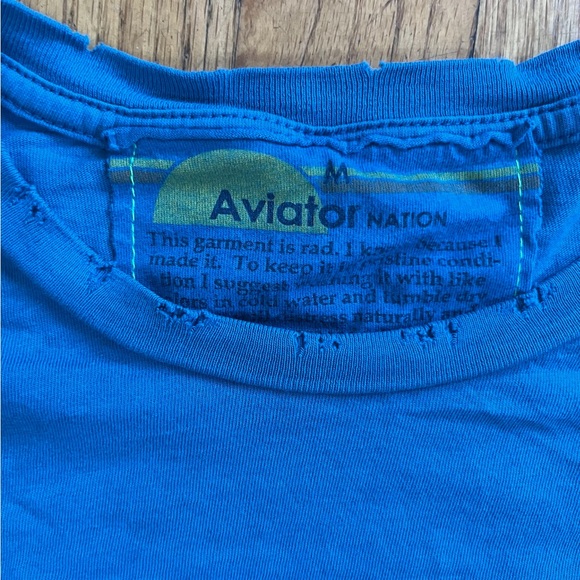 Rare Aviator Nation Tee - Size M - Picture 3 of 3